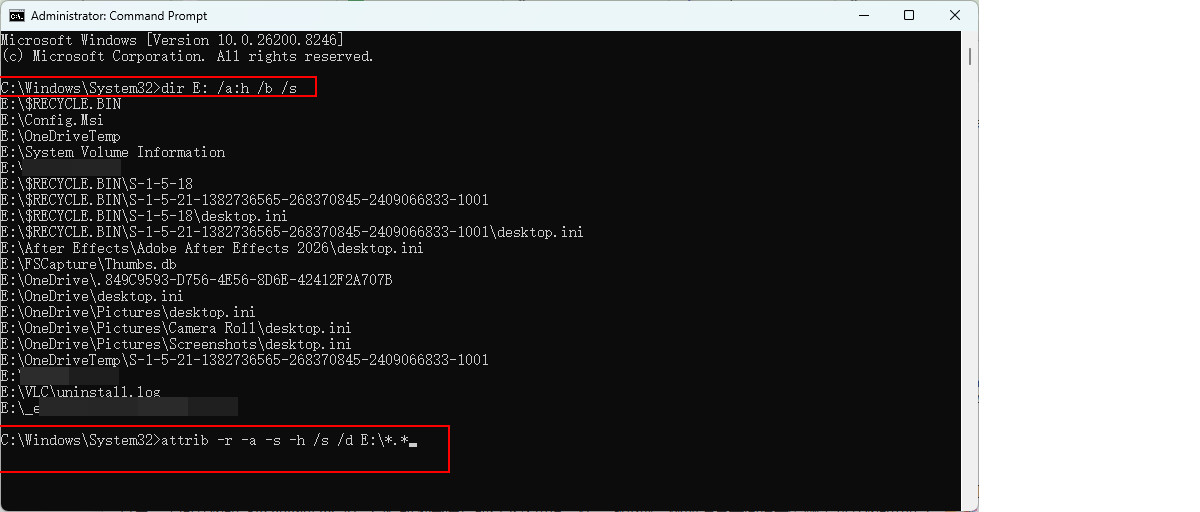 透過 CMD 還原快速格式化資料的方法