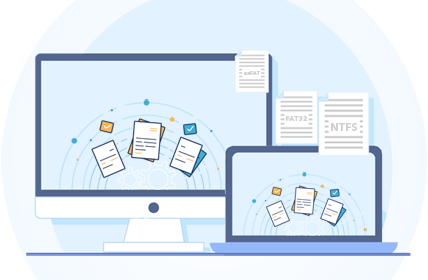 支援主流檔案系統