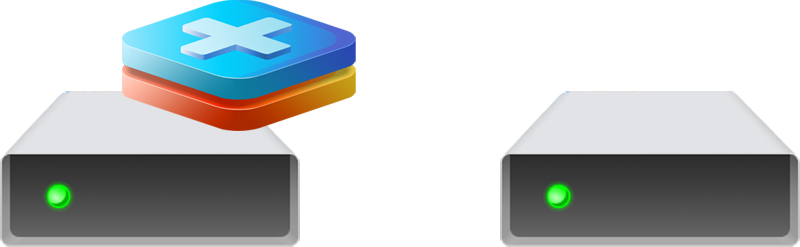 將復原的資料儲存到其他磁碟機