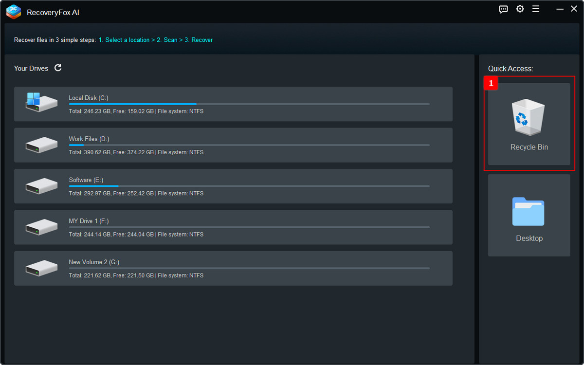 啟動 RecoveryFox AI