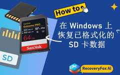如何恢复格式化的 SD 卡